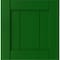 Ekena Millwork 12"W x 12"H True Fit PVC Framed Board-n-Batten Shutters Sample, Viridian Green SAMPLE-TFPBFHG - alternate 1